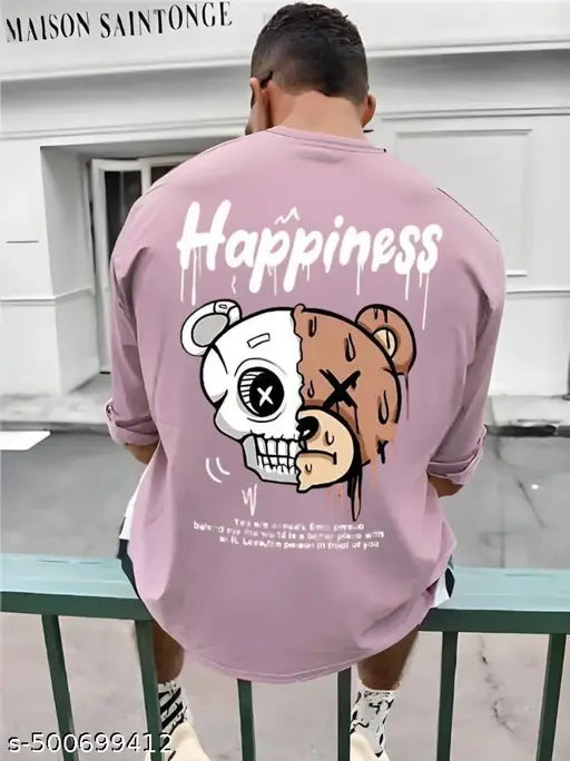 Basic Quality Happiness Unisex Oversized T-shirt