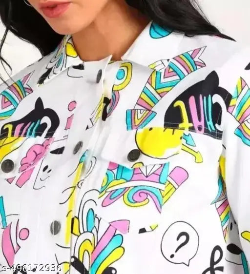 Stylish Elegant Pattern Women's Jacket