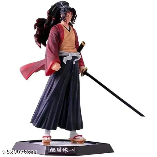 Demon Slay Kokushibo and Yoriichi Action Figure Anime 30 cm