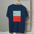 Basic Quality Be Free Navy Black Unisex T-shirt