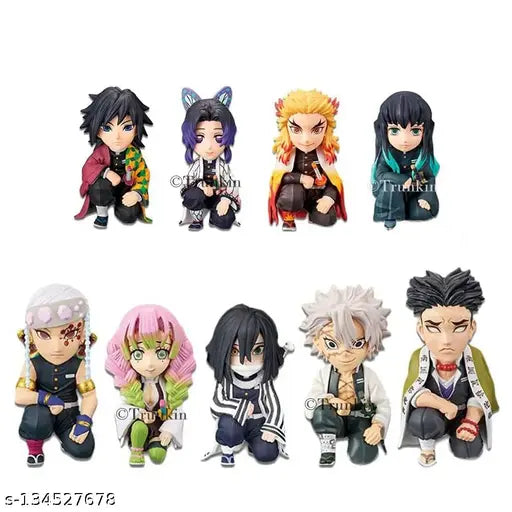 Anime Demon Slay Mini Action Figure Set