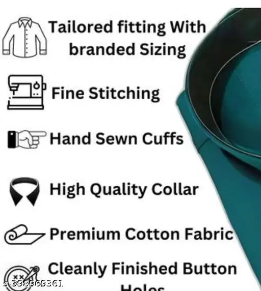 Luxury Semi Formal Cotton Shirt For Men Multicolor
