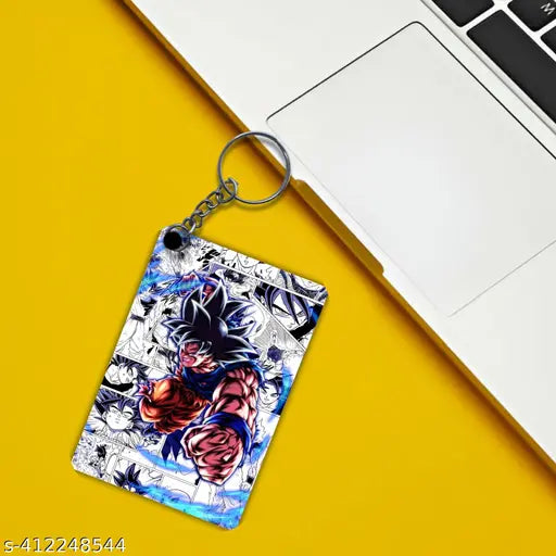 Dragon Ball Anime Printed Keychains | Pack of 4