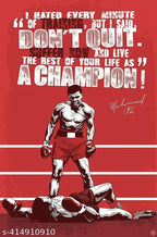 Motivational Poster Collection | Set of 14 | Size A6