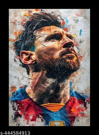 Messi A4 Size Printed Photo Frame 9 x 14 Inch