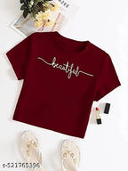 Basic Quality Beautiful Crop Top T-shirt Combo