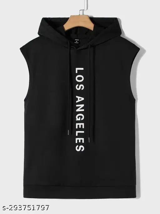 Sleeveless Gym Hoodie for Men