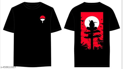 Itachi Massacre Moon Basic Unisex T-shirt