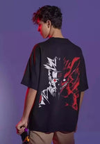 Basic Quality Anime Inner Beast Cotton Blend Backprint Unisex Tshirt
