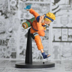 Anime Action Figure with Scroll and Rasen shuriken