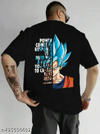 Basic Quality Blue Saiyan Goku Quote Basic Unisex T-shirt