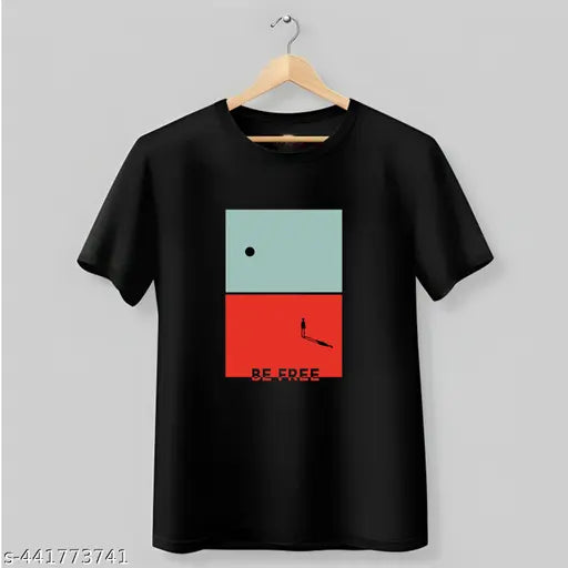 Be Free Navy Black Unisex T-shirt