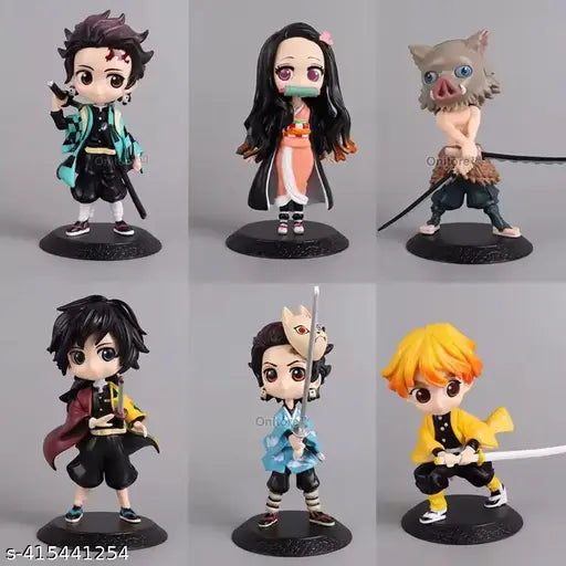 Anime Demon Slay Mini Action Figure Set