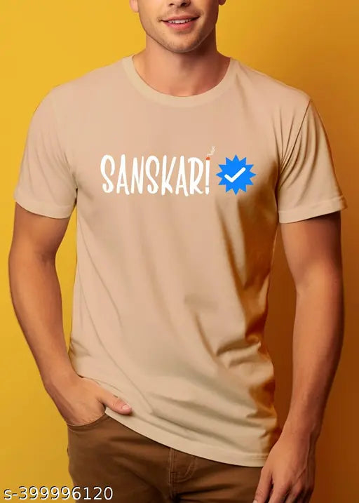 Basic Quality Sanskari Sarcastic Unisex T-shirt