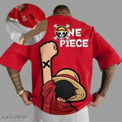 Basic Quality Oversized One of Piece Luffy Inspiration Backprint Unisex Tshirt
