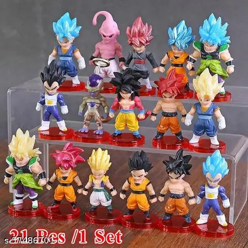 Dragon DBZ Upto 21 pcs Action Figures Set