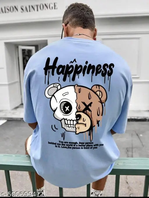Basic Quality Happiness Unisex Oversized T-shirt