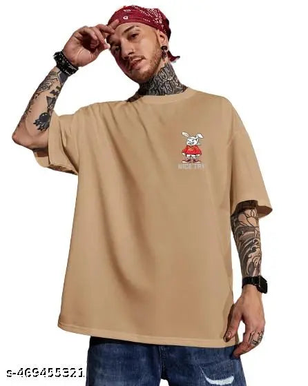 Nice Try Thug Bunny Oversized Unisex T- Shirt