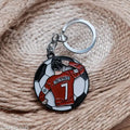 Fifa Famous Football Jersey Rotating Keychain (Multi Variant)