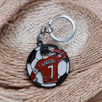 Fifa Famous Football Jersey Rotating Keychain (Multi Variant)