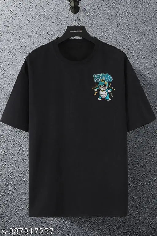 Basic Quality Oversized Angry Doraemon Backprint Unisex Tshirt