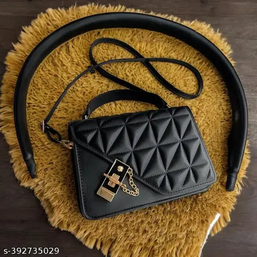 Classy Quilted Sling Bag