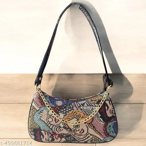 Eco-Friendly Jute Shoulder Bag