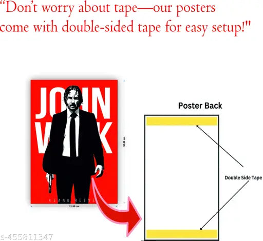 Aesthetic Movie Posters | Set of 10 Size | 21 x 30 cm | Set 1