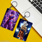 Dragon Ball Anime Printed Keychains | Pack of 4