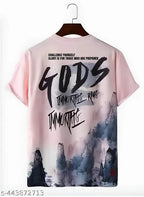 Basic Quality Trendy Mountain Art and Typography Graphic Unisex T-Shirt