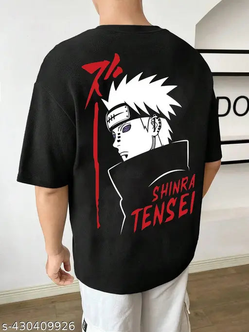 Oversized Shinra Tensei Pain Backprint Unisex Tshirt