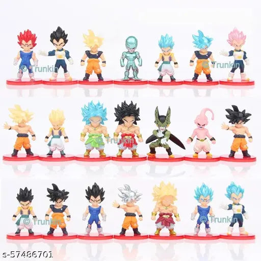 Dragon DBZ Upto 21 pcs Action Figures Set
