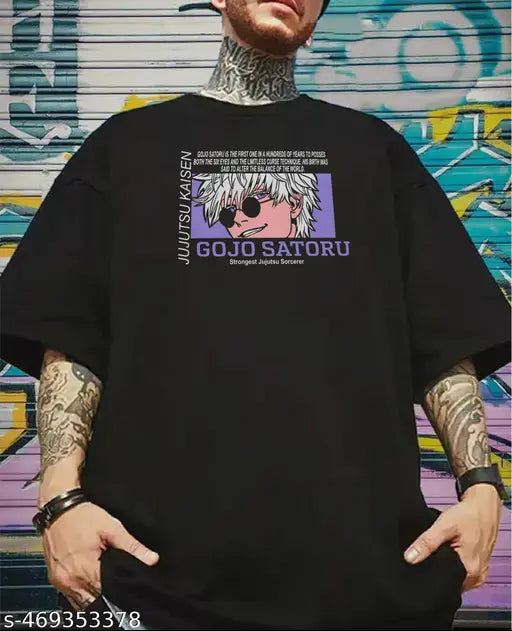 Anime Jujutsu Gojo Oversized Unisex T-shirt