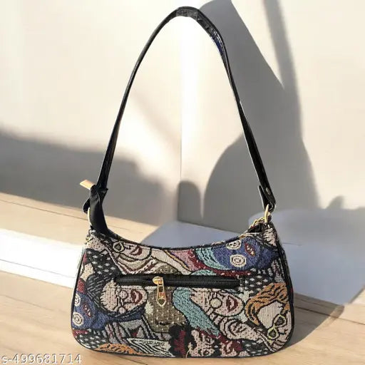 Eco-Friendly Jute Shoulder Bag