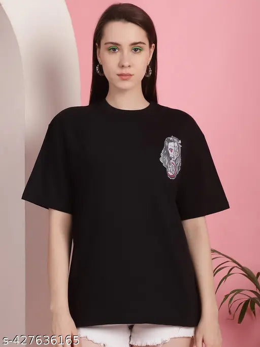 Nezuko Demon Slayer Basic Oversized Women's T-shirt