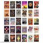 Rock Band Art Posters 10 x 15 cm | Set of 30