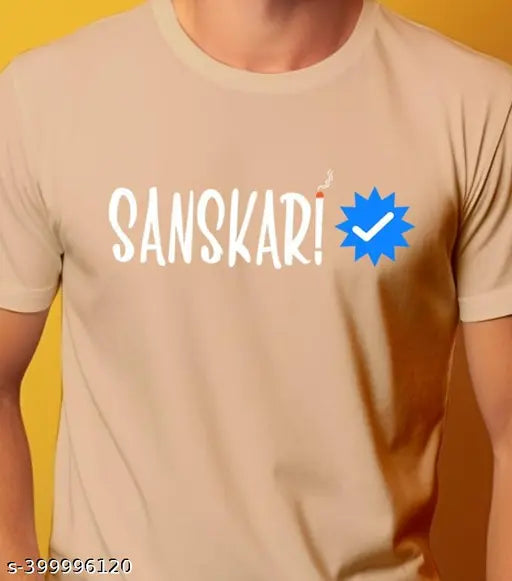 Basic Quality Sanskari Sarcastic Unisex T-shirt