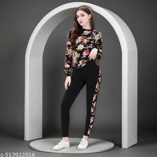 Trendy Print Women's Active Wear Set (Multi Variant)