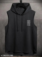 Sleeveless Gym Hoodie for Men