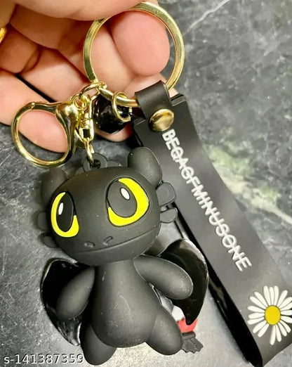 Cute Night Fury Dragon Keychain