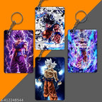 Dragon Ball Anime Printed Keychains | Pack of 4