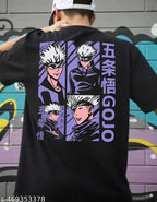 Basic Quality Anime Jujutsu Gojo Oversized Unisex T-shirt