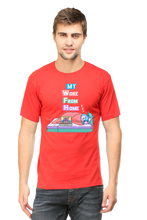 Load image into Gallery viewer, Xavi&#39;s Work From Home WFH Men&#39;s Cotton Tshirt - Xavi&#39;s World

